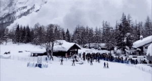 Capas de nieve, terreno e impactos del cambio climático