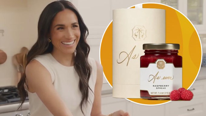 La montaña de mermelada de Meghan en la sede de Netflix