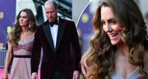 El Príncipe y la Princesa de Gales asisten a los Premios BAFTA