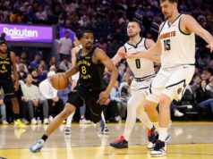 Los Warriors vencieron a los Nuggets sin Steph Curry a pesar del monstruoso juego de Jokic