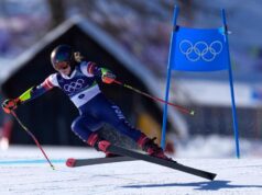El eslalon gigante de Mikaela Shiffrin en Milán Cortina acabó sin medalla pero con mucho optimismo