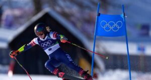 El eslalon gigante de Mikaela Shiffrin en Milán Cortina acabó sin medalla pero con mucho optimismo