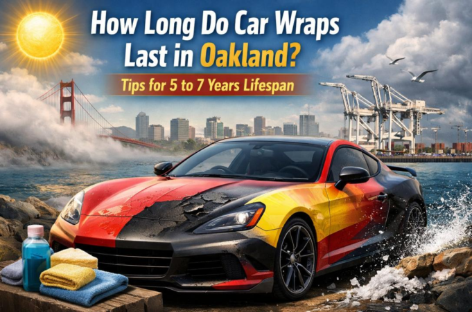 ¿Cuánto tiempo duran las rotulaciones para automóviles de Oakland en su clima?