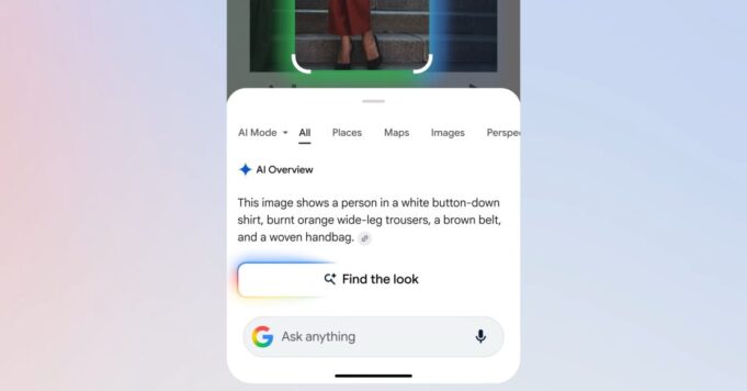 Google actualiza Circle to Search con Gemini 3, interfaz de usuario de chat inferior