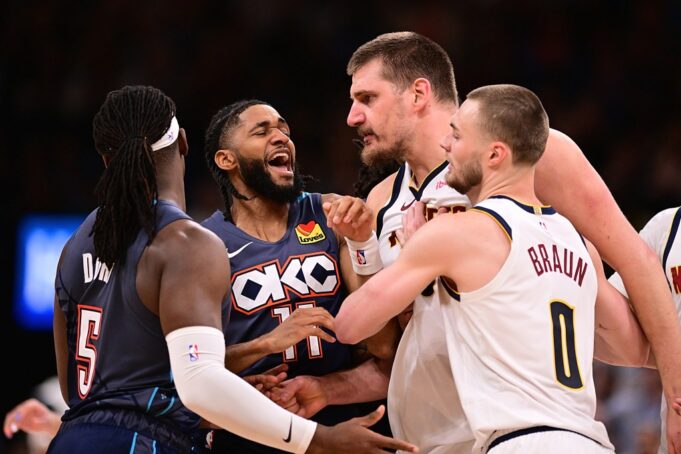 Los Nuggets no se conmueven ante los comentarios de Lu Dort sobre la zancadilla de Nikola Jokic