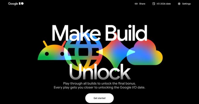Google adelanta I/O 2026 con el rompecabezas ‘Make Build Unlock’