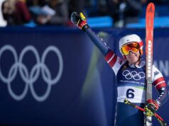 Breezy Johnson gana descenso olímpico el día del accidente de Lindsey Vonn