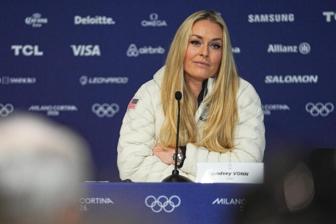 Entrenadora de Lindsey Vonn dice a AP que “no hay duda” de que competirá en los Juegos Olímpicos