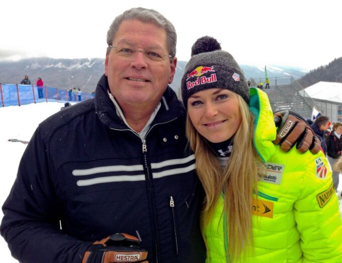 El padre de Lindsey Vonn quiere que se retire tras su caída olímpica