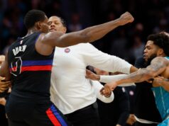 Pelea entre Pistons y Hornets resulta en la expulsión de 4 jugadores