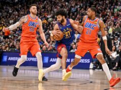 Las pepitas se pusieron lindas. Shai Gilgeous-Alexander, Thunder les dio un puñetazo en la boca.