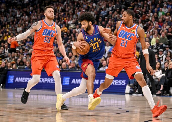 Shai Gilgeous-Alexander, Thunder golpeó a los Nuggets en la boca