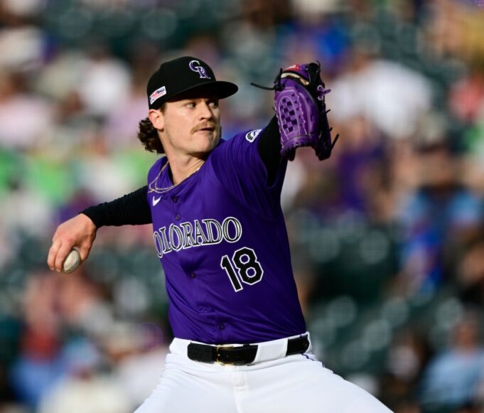 Ryan Feltner de los Rockies se vuelve ‘cavernícola’ al regresar de una temporada 2025 marcada por lesiones