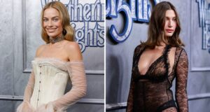 Los estilos contrastantes de Margot Robbie y Hailey Bieber