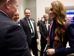 Kate hace su primera aparición pública desde el arresto de Andrew