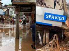 Lluvias torrenciales dejan 20 muertos en Brasil y decenas de desaparecidos