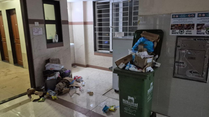 Pasantes médicos de Mumbai denuncian condiciones inmundas en el albergue; escribir a BMC