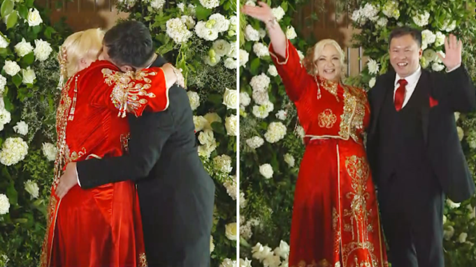 Una pareja se casa en directo por televisión el día de San Valentín