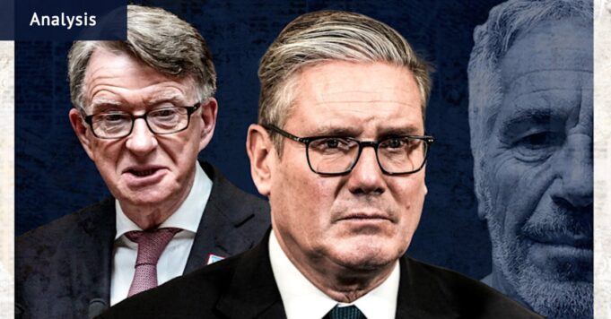 Cómo el escándalo de Epstein y Peter Mandelson podrían derrocar a un primer ministro dañado