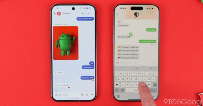 Google Messages y Apple prueban RCS cifrado en Android e iOS 26.4