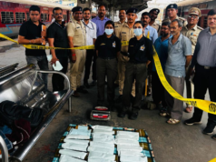 Mumbai: Drogas por valor de 13,83 millones de rupias incautadas en Awadh Express en Bandra Terminus