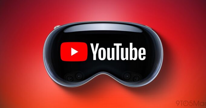 YouTube lanza aplicación nativa para Apple Vision Pro