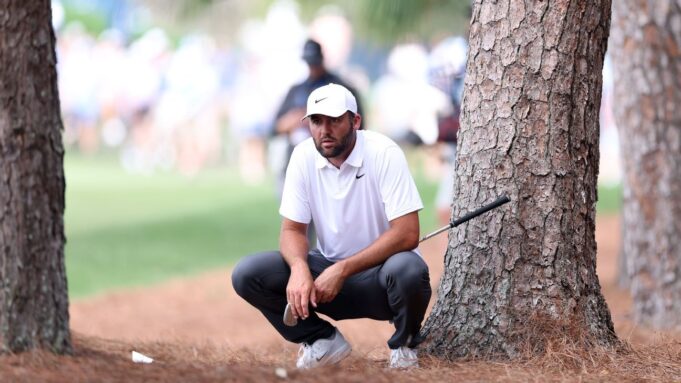 Scottie Scheffler se recupera con 5 bajo par sin bogeys en Players