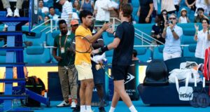 Alcaraz pierde ante Sebastian Korda en tercera ronda del Miami Open