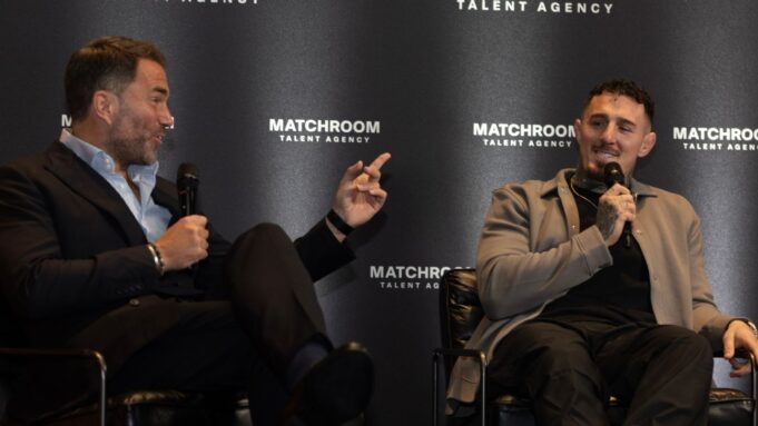 Dana White ‘no consigue’ el trato entre Eddie Hearn y Tom Aspinall; No impresionado con los promotores de boxeo.