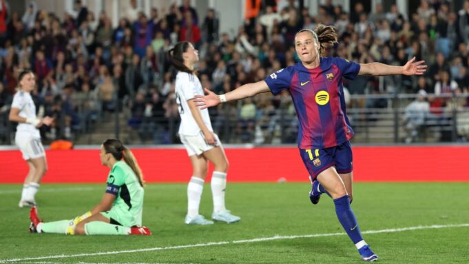El Barcelona recuerda al Madrid quién reina en la UWCL