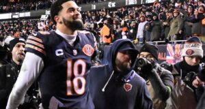 Gervin molestó a Williams de los Bears que presentó la marca registrada para ‘Iceman’