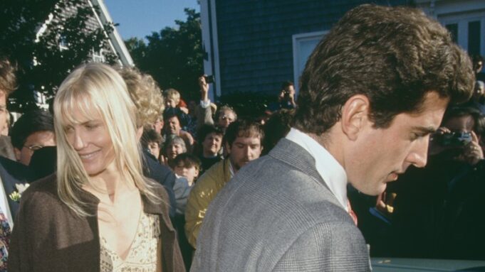 Carolyn Bessette y John F. Kennedy Junior