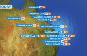 Pronóstico del tiempo nacional para el lunes 16 de marzo