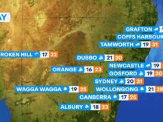 Pronóstico del tiempo nacional para el martes 17 de marzo