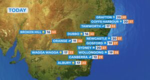 Pronóstico del tiempo nacional para el martes 10 de marzo