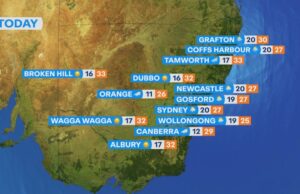 Pronóstico del tiempo nacional para el martes 10 de marzo