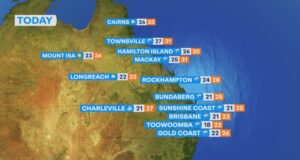 Pronóstico del tiempo nacional para el lunes 9 de marzo