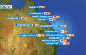 Pronóstico del tiempo nacional para el lunes 9 de marzo