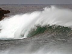 La costa de Sydney azotada por un clima salvaje