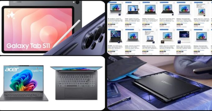 Galaxy Tab S11, $1,100 de descuento en PC con Windows, Legion 5i OLED y más