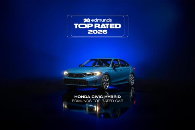 Edmunds anuncia premios de vehículos mejor calificados para 2026