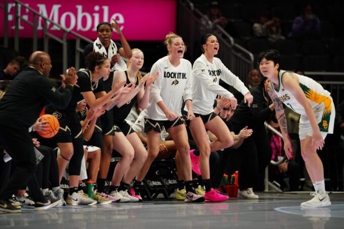 Baloncesto femenino de los Colorado Buffs contra Baylor