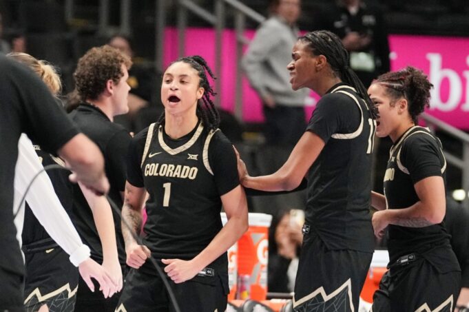 Baloncesto femenino de los Colorado Buffs contra Baylor