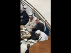 En medio de la crisis de Oriente Medio, el presidente de los Emiratos Árabes Unidos y el príncipe heredero de Dubai visitan el centro comercial Dubai Mall