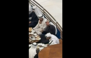 En medio de la crisis de Oriente Medio, el presidente de los Emiratos Árabes Unidos y el príncipe heredero de Dubai visitan el centro comercial Dubai Mall