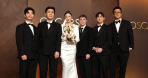 Los ganadores de ‘KPop Demon Hunters’ terminan su discurso de mejor canción original