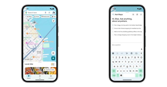 Google lanza ampliamente la función ‘Preguntar a Maps’ (Galería)