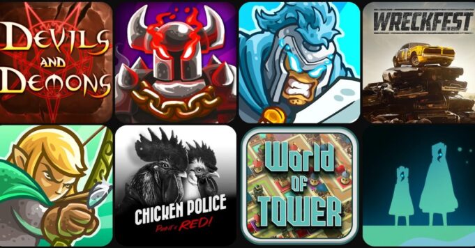 Kingdom Rush 5, Wreckfest, Loop y más