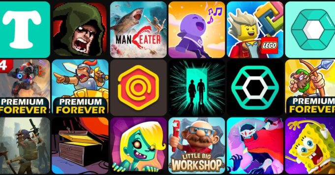 LEGO Bricktales, Maneater, Last Survivor, Bob Esponja y más