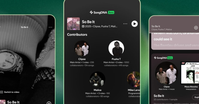 Spotify hace que sea más fácil encontrar las muestras detrás de tus canciones favoritas
